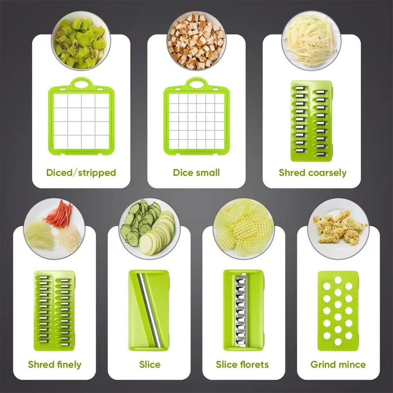 16-in-1 Vegetable Chopper โ Cut Veggies in Seconds