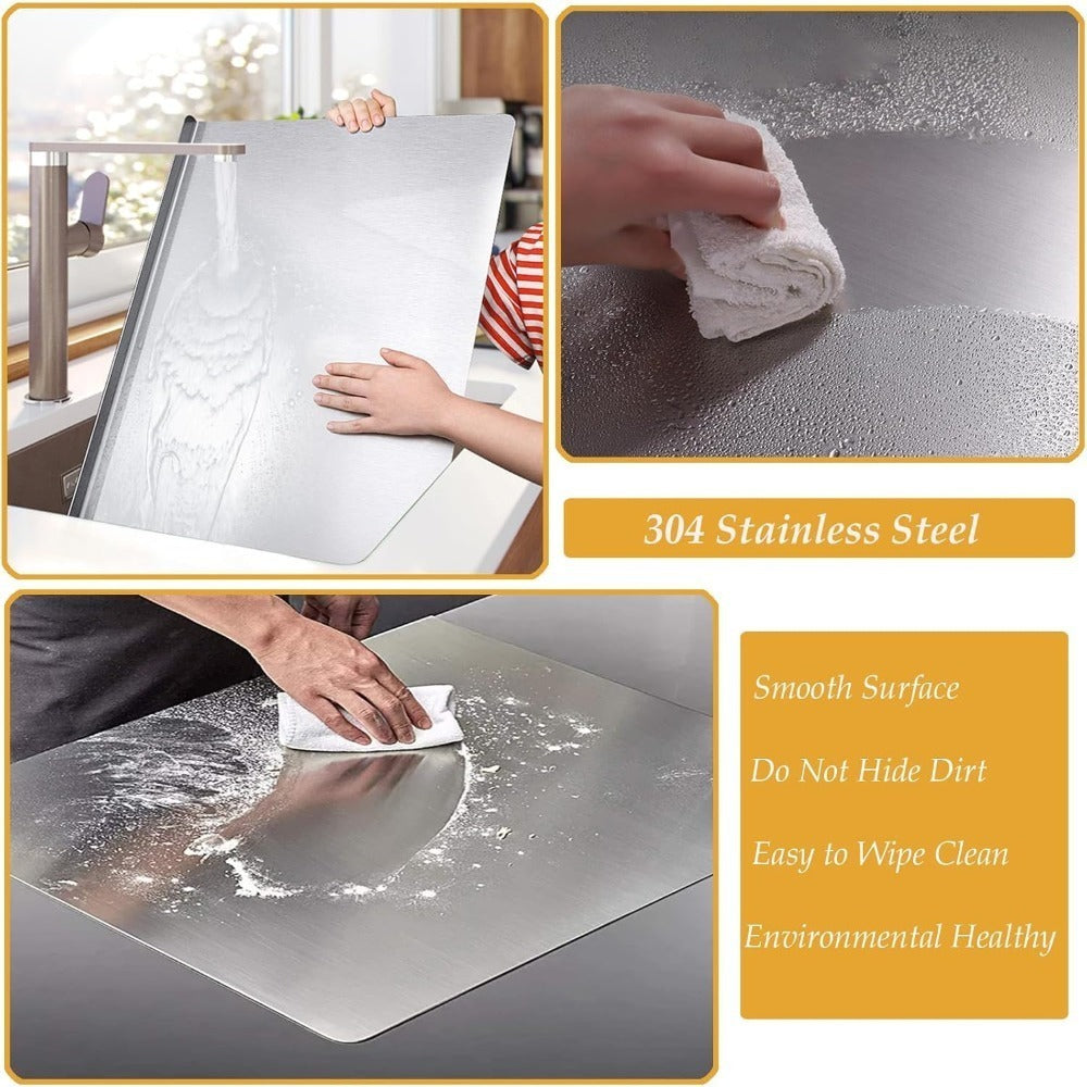 Stainless Steel Cutting Board โ Odor-Free & Hygienic Surface