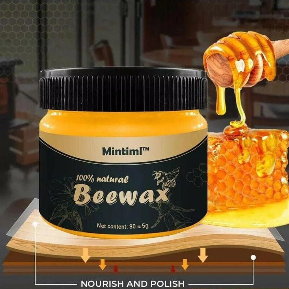 Beeswax Furniture Polish โ Restore Shine & Protect Wood
