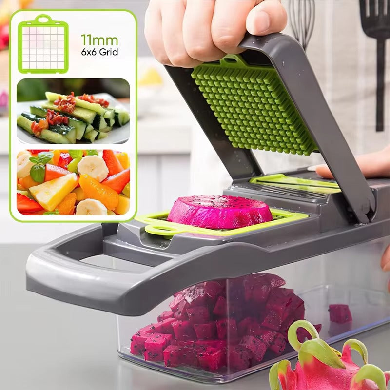16-in-1 Vegetable Chopper – Cut Veggies in Seconds