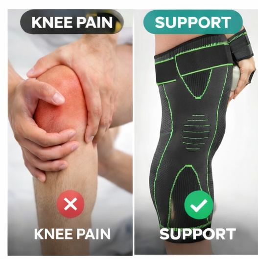 Knee Support Sleeve – Compression Support & Pain Relief