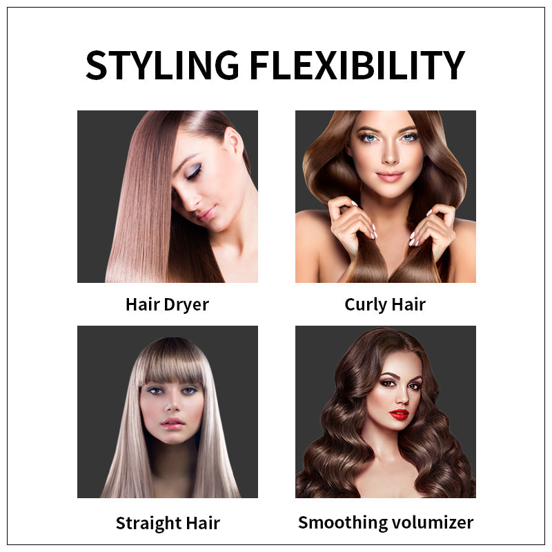 3-in-1 Hot Air Brush – Hair Dryer & Volumizer