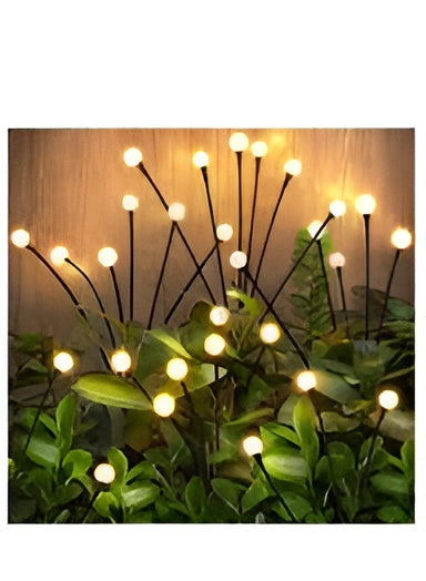 Solar Powered Firefly Garden Lights – Waterproof Outdoor Decorative Lights for Garden,