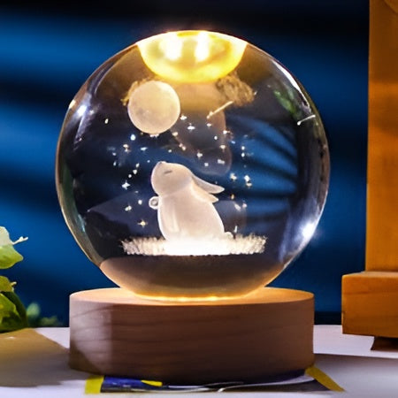 3D Moving Sand Art LED Lamp – Relaxing Sandscape Night Light with Wooden/Metal Stand